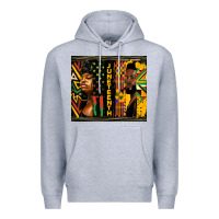 Heather Grey juneteenth tumbler Premium Hoodie - HRA Design Shop