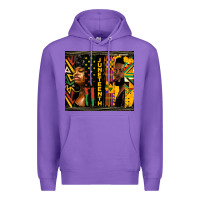 Purple juneteenth tumbler Premium Hoodie - HRA Design Shop