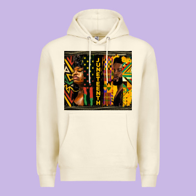 Juneteenth Tumbler Premium Hoodie Designed By Hra Design Shop