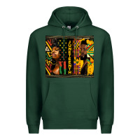 Sports Green juneteenth tumbler Premium Hoodie - HRA Design Shop