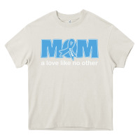 Cream lil autism mom Heavy Core Tee - CowhideDigitalArt