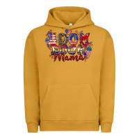 Pigment Peanut Butter Boom boom Mama 4th of july Urban Hoodie - CowGirlArtShop