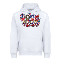 White Boom boom Mama 4th of july Urban Hoodie - CowGirlArtShop