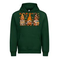 Forest Green fall gnome Urban Hoodie - HRA Design Shop