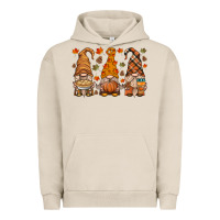 Pigment French Oak fall gnome Urban Hoodie - HRA Design Shop