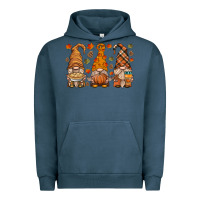 Pigment Midnight Navy fall gnome Urban Hoodie - HRA Design Shop