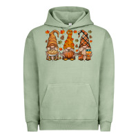 Pigment Oil Green fall gnome Urban Hoodie - HRA Design Shop