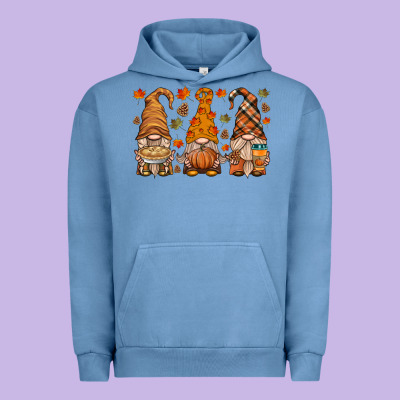 Fall Gnome Urban Hoodie Designed By Hra Design Shop
