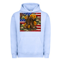 Pigment Grape Ice Army USA lag leopard camouflage sunflower 20oz Urban Hoodie - Neo Western