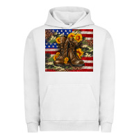 Pigment Lunar Rock Army USA lag leopard camouflage sunflower 20oz Urban Hoodie - Neo Western