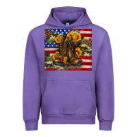 Tulip Army USA lag leopard camouflage sunflower 20oz Urban Hoodie - Neo Western