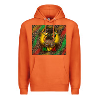 Carrot juneteenth afro bun mama tumbler Premium Hoodie - HRA Design Shop