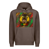 Coffee juneteenth afro bun mama tumbler Premium Hoodie - HRA Design Shop