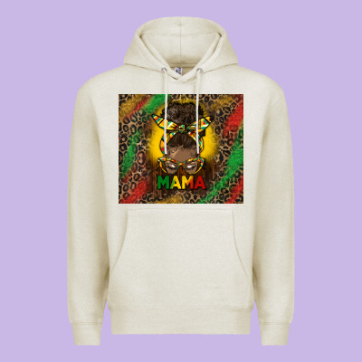 Juneteenth Afro Bun Mama Tumbler Premium Hoodie Designed By Hra Design Shop