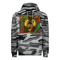 Slate Camo juneteenth afro bun mama tumbler Premium Hoodie - HRA Design Shop