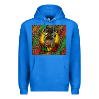True Royal juneteenth afro bun mama tumbler Premium Hoodie - HRA Design Shop