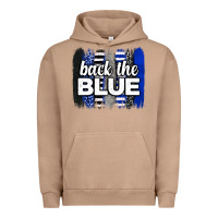 Pigment Burro Back the blue brushstrokes Urban Hoodie - Neo Western
