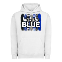 Pigment Lunar Rock Back the blue brushstrokes Urban Hoodie - Neo Western