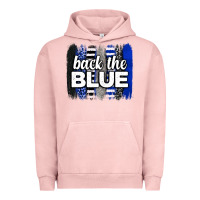 Pigment Salmon Back the blue brushstrokes Urban Hoodie - Neo Western