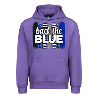 Tulip Back the blue brushstrokes Urban Hoodie - Neo Western