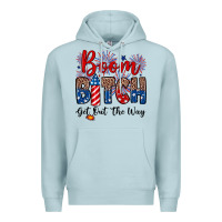Blue Mist Boom bitch get out the way Premium Hoodie - Neo Western