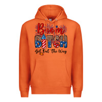Boom Bitch Get Out The Way Premium Hoodie | Teevron