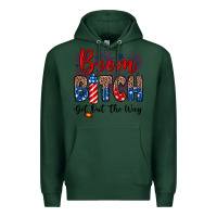 Sports Green Boom bitch get out the way Premium Hoodie - Neo Western