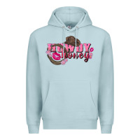 Blue Mist howdy honey valentine's day Premium Hoodie - FaDigitalArtStudio