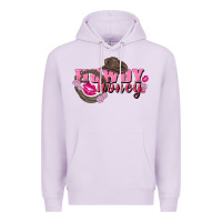 Lilac howdy honey valentine's day Premium Hoodie - FaDigitalArtStudio
