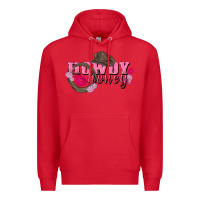 Red howdy honey valentine's day Premium Hoodie - FaDigitalArtStudio