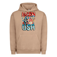 Pigment Burro Born in USA gnomes 4th of July Urban Hoodie - CowGirlArtShop