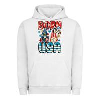 Pigment Lunar Rock Born in USA gnomes 4th of July Urban Hoodie - CowGirlArtShop