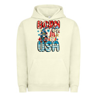 Pigment Pistachio Born in USA gnomes 4th of July Urban Hoodie - CowGirlArtShop