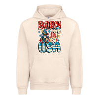 Sandshell Born in USA gnomes 4th of July Urban Hoodie - CowGirlArtShop