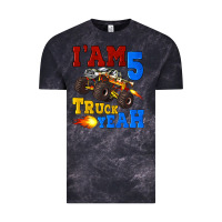 Cloud Black i'am five truck yeah Vintage Tee - Artiststas