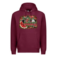 Burgundy hot girl summer Premium Hoodie - SublimationCraftShop