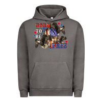 Pigment Tornado Born to be free 4th of july Urban Hoodie - CowGirlArtShop