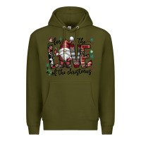 Army Green for the love of the christmas Premium Hoodie - CowhideDigitalArt