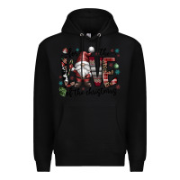 Black for the love of the christmas Premium Hoodie - CowhideDigitalArt