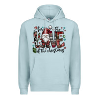 Blue Mist for the love of the christmas Premium Hoodie - CowhideDigitalArt