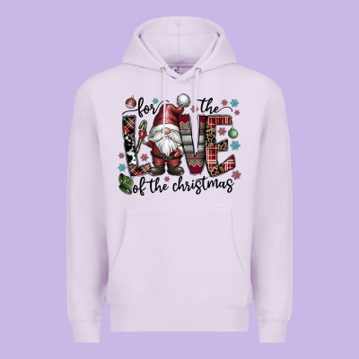 For The Love Of The Christmas Premium Hoodie Designed By Cowhidedigitalart