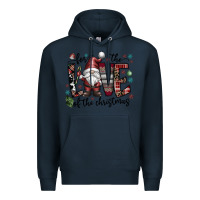 Navy for the love of the christmas Premium Hoodie - CowhideDigitalArt