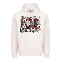 Pale Pink for the love of the christmas Premium Hoodie - CowhideDigitalArt