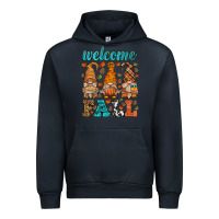 Navy welcome fall gnome Urban Hoodie - HRA Design Shop