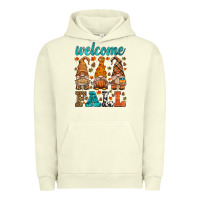 Pigment Pistachio welcome fall gnome Urban Hoodie - HRA Design Shop