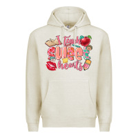 Oatmeal Heather i teach sweet hearts valentine's day teacher Premium Hoodie - FaDigitalArtStudio