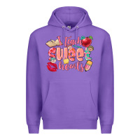 I Teach Sweet Hearts Valentine's Day Teacher Premium Hoodie | Teevron