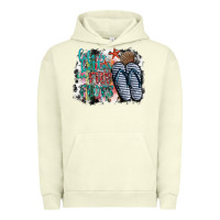 Pigment Pistachio life is better in fılp flops Urban Hoodie - SublimationCraftShop