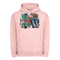 Pigment Salmon life is better in fılp flops Urban Hoodie - SublimationCraftShop