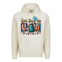 God Bless The Usa 4th Of July Premium Hoodie | Teevron